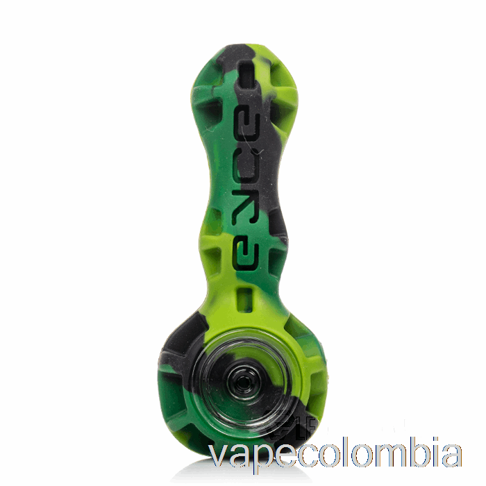 Vape Desechable Eyce Silicona Cuchara Selva (negro / Verde / Verde Lima)